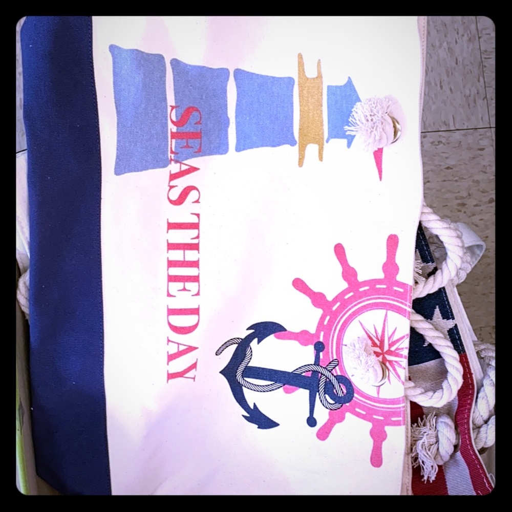 Sailor style tote
